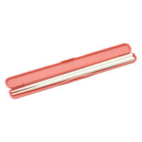三好製作所 箸箱セット GEL-COOL STICK 箸セット 19cm マカロンピンク 423791 1個（直送品）