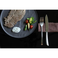 佐竹産業 ステーキナイフ 22.5cm 濃州正宗作 ダマスカス ステンレス 436274 1個（直送品）