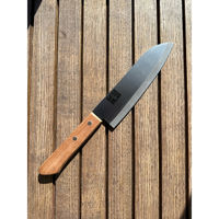 ファインクラフト 三徳包丁 16.5cm ステンレス製 木柄 鍛錬 日本製 439143 1個（直送品）