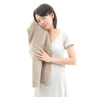 タオル フェイスタオル 30×80cm 思わず頬ずりしたくなるタオル ANGEL STEP Premium ライトブラウン 449655（直送品）