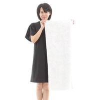 タオル ヘアタオル 40×100cm 思わず頬ずりしたくなるタオル ANGEL STEP Premium ホワイト 449662 1個（直送品）