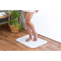 バスマット タオルバスマット 45×60cm 思わず頬ずりしたくなるタオル ANGEL STEP Premium ホワイト 449677（直送品）