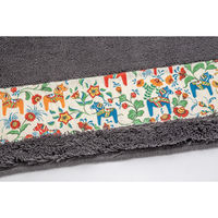 橋爪商店 玄関マット ダーラヘスト 屋内 50cm×80cm グレー 450495 1個（直送品）