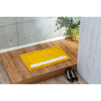 橋爪商店 玄関マット ピックリンツ 屋内 50cm×80cm イエロー 450496 1個（直送品）