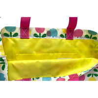 HALKARIN’S キッズ レッスンバッグ 通園 習い事 マグネット開閉 ホワイトチューリップ 450571 1個（直送品）