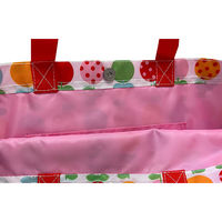 HALKARIN’S キッズ レッスンバッグ 通園 習い事 マグネット開閉 ホワイトミニリンゴ 450573 1個（直送品）