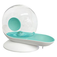 シンセーインターナショナル 給水器 かたつむり型給水器 電源不要 自動 ブルー 452560 1個（直送品）