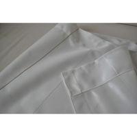 加栄レース レースカーテン 小窓 UVカット 70×120cm 省エネ ホワイト ストライプ 469388 1個（直送品）