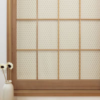 加栄レース 障子紙 障子に貼るレース 100cm×200cm 麻の葉 469427 1個（直送品）