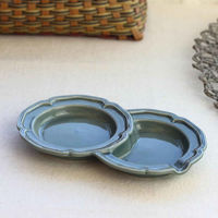 ネクスト プレート ソレイユ ダブル 皿 オリーブグレイ 489917 1個（直送品）