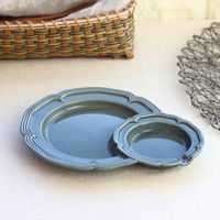 ネクスト プレート ソレイユ ハイブリッド 皿 オリーブグレイ 489920 1個（直送品）