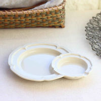 ネクスト プレート ソレイユ ハイブリッド 皿 ミルクホワイト 489919 1個（直送品）