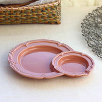 ネクスト プレート ソレイユ ハイブリッド 皿 フラミンゴピンク 489921 1個（直送品）