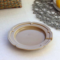 ネクスト プレート ソレイユ シングル M 皿 ゴールドベージュ 489930 1個（直送品）