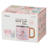 スケーター マグカップ 350ml ステンマグ サンリオキャラクターズ village 490046 1個（直送品）