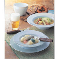 ミヤザキ食器 プレート 21cm M.STYLE ミッシェーラ 磁器 日本製 イエロー 376089 1個（直送品）