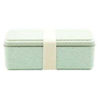 三好製作所 お弁当箱 GEL-COOL square L ジェラート 1段 500ml プレーンピスタチオ 423636 1個（直送品）