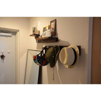 オスマック 壁掛け すのこ 幅60×奥行3×高さ9cm 263814 1個（直送品）