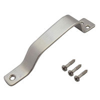 清水 ステンレス 公団用三ツ穴取手 120 SH-KDT120 1セット(1個×50)（直送品）