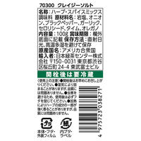 ジェーン クレイジーソルト 100g 1本 岩塩 調味料 アウトドア スパイス
