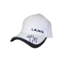 レザックス L.N.JAYA メンズ ゴルフキャップ WH 4536214949843 1個（直送品）