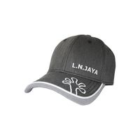 レザックス L.N.JAYA メンズ ゴルフキャップ BK 4536214949850 1個（直送品）