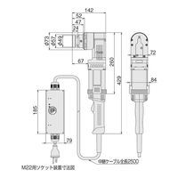 TONE 1次締め専用レンチ コーナー型建方1番(トルシアボルト用) GCS502T 1PC（直送品）