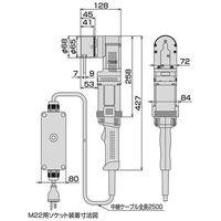 TONE 1次締め専用レンチ コーナー型建方1番(六角ボルト用) GKRC251 1PC（直送品）