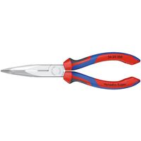 KNIPEX クニペックス 40 ゚先端先曲 ラジオペンチ 200mm コンフォートハンドル パッケージ無 2625ー200 1丁（直送品）