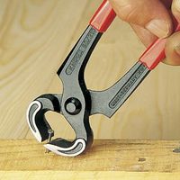 クニペックス ヤットコ カーペンタープライヤー 180mm プラスチックコーティングハンドル パッケージ無 5001ー180 1丁（直送品）