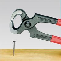 クニペックス ヤットコ カーペンタープライヤー 210mm プラスチックコーティングハンドル パッケージ無 5101ー210 1丁（直送品）