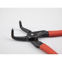 KTC 先端90° 曲型 穴用スナップリングプライヤー 先端径2.3mm 対応径40ー100mm 全長215mm SCPー9B 1丁（直送品）