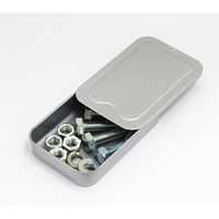 新潟精機 スライド式スチール缶ケース Cー95SC 1セット(8個)（直送品）