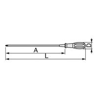 TONE 長軸ドライバー LDーM 1PC（直送品）