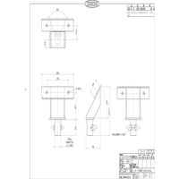 日動工業 日動 ディスクライト用三脚取付金具 Sー001/Sー01/Sー02用 L-BR-ST 1PC（直送品）
