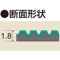 森松 帯電防止マット(B山) 1800×600 BM-18060 1枚（直送品）