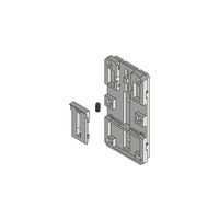 タカチ電機工業 低価格型 DINレール取付プレート DRPシリーズ DRP4-9W 1個（直送品）