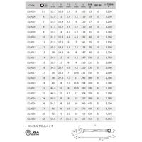 旭金属工業 レボウェーブコンビネーションスパナ CL0016 1丁（直送品）