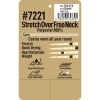 アールズスタイル R’s オーバーフリーネック 722173SDーLL 1セット(2着)（直送品）