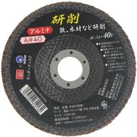 藤原産業 SK11 サンダーディスクA #40 125mm 5枚組 SSD125ーA040/5 1セット(2組)（直送品）