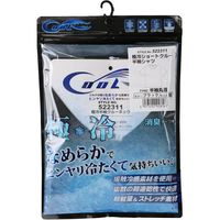 藤原産業 SK11 極冷 半袖クルーネックシャツ ブラック Mサイズ 522311BKーM 1セット(3枚)（直送品）