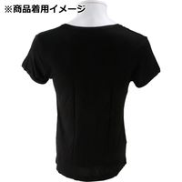 藤原産業 SK11 バンブ― 半袖Vネックシャツ ブラック Lサイズ 523412BKーL 1セット(3枚)（直送品）