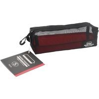 藤原産業 SK11 メッシュポーチ S ブラック&レッド サイズ:60×60×200 96362 1セット(4個)（直送品）