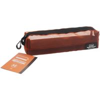 藤原産業 SK11 メッシュポーチ M オレンジ&ブラック サイズ:60×60×250 96366 1セット(4個)（直送品）