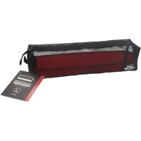 藤原産業 SK11 メッシュポーチ L ブラック&レッド サイズ:70×70×300 96368 1セット(3個)（直送品）