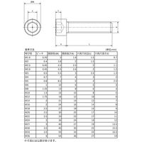八幡ねじ YAHATA 六角穴付ボルト 全ねじ M4×30 00010510040030 1セット(10個:1個×10台) 650-5758（直送品）
