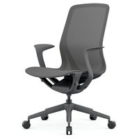 イオスコレクション 【法人限定/車上渡し】アール・エフ・ヤマカワ アリア ライト チェアダークグレー RFARC-002DG 1個（直送品）