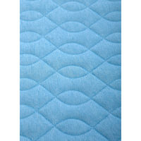ガマカ工業 ぬくぬく&サラリのリバーシブル敷パッド シングル ブルー a3567820 1枚（直送品）