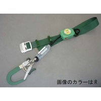 ポリマーギヤ 胴ベルト型ランヤード巻取り式切替式 RKNDHJーA52A ロック機構なし 黄 1100100003573 1本（直送品）