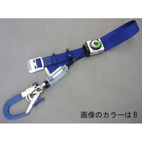 ポリマーギヤ 胴ベルト型ランヤード巻取り式ボタン巻取りRTNHJーS52Sロック機構なしグレー 1100100003587 1本（直送品）